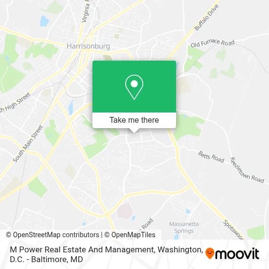 M Power Real Estate And Management map
