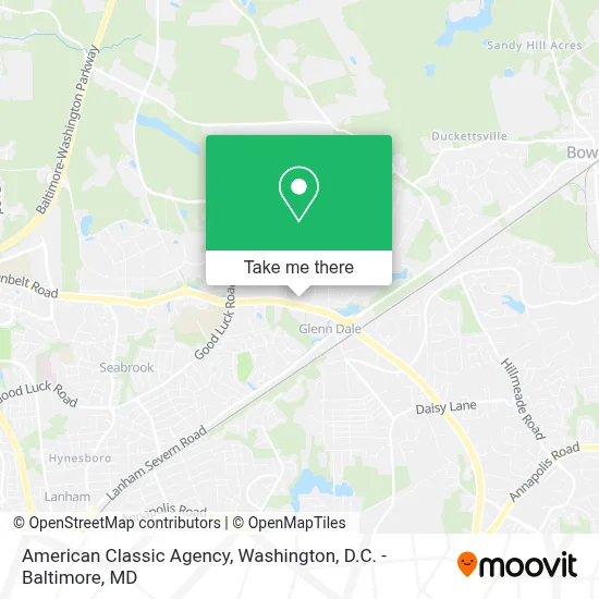 American Classic Agency map