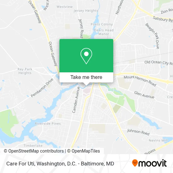 Care For Uti map