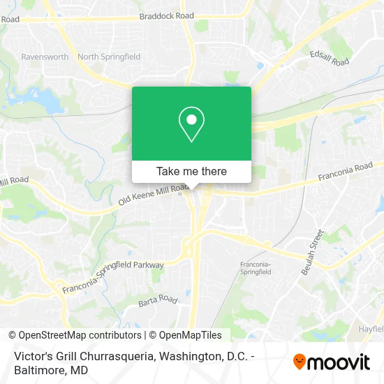 Victor's Grill Churrasqueria map