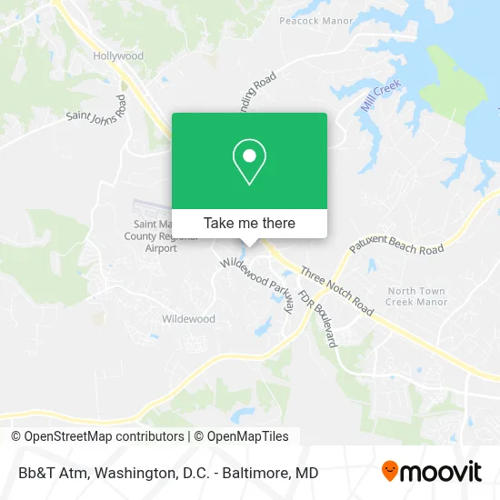 Bb&T Atm map