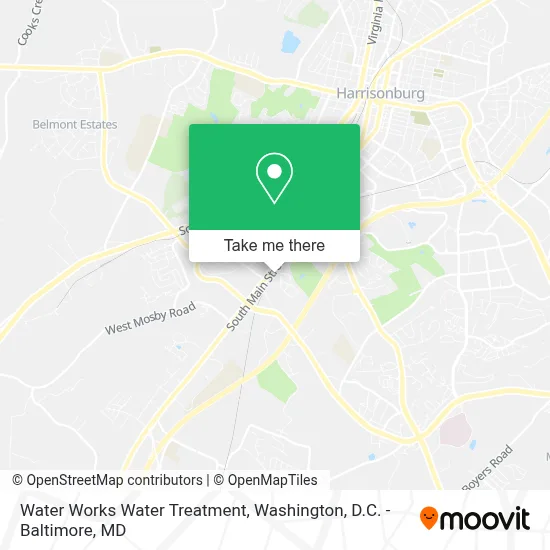 Water Works Water Treatment map