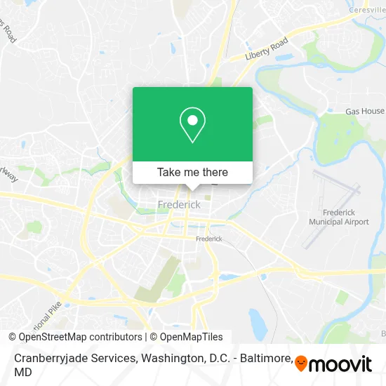 Cranberryjade Services map