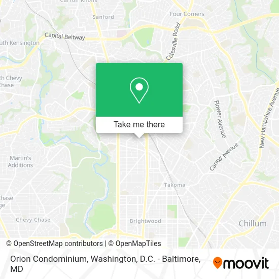 Orion Condominium map
