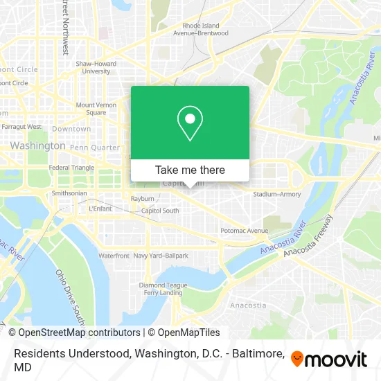 Residents Understood map