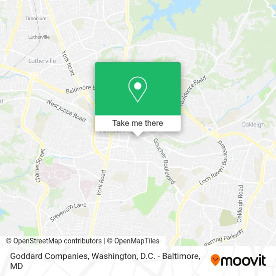 Goddard Companies map