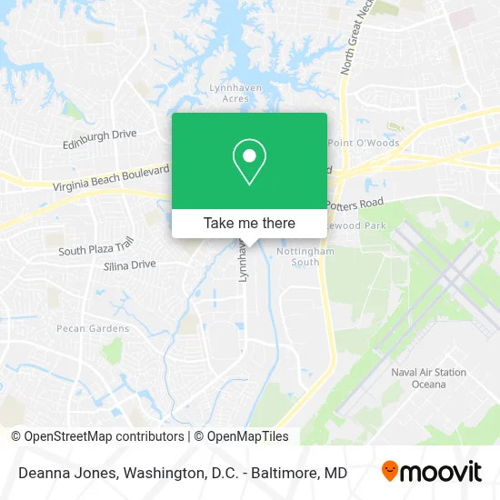 Deanna Jones map