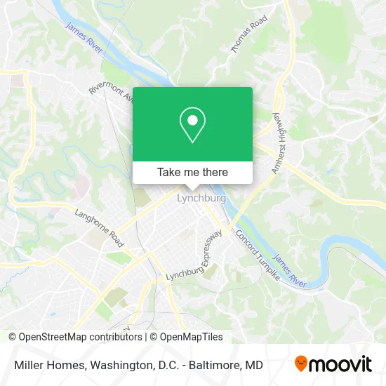 Miller Homes map