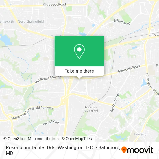 Rosenblum Dental Dds map