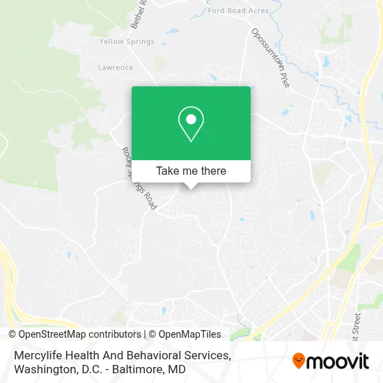 Mercylife Health And Behavioral Services map