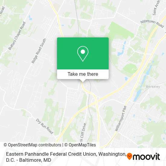 Eastern Panhandle Federal Credit Union map
