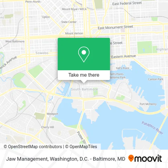 Jaw Management map
