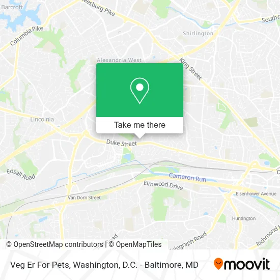 Veg Er For Pets map