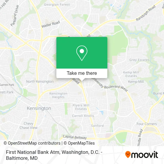 First National Bank Atm map