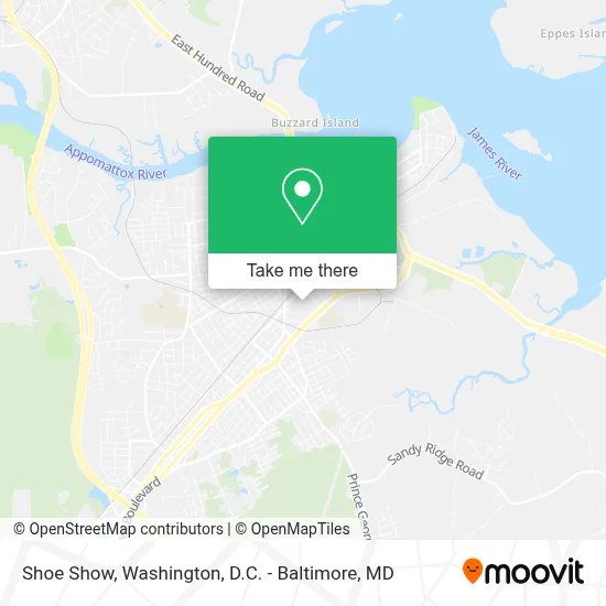 Shoe Show map