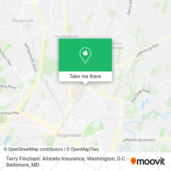 Terry Fincham: Allstate Insurance map