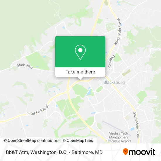 Bb&T Atm map