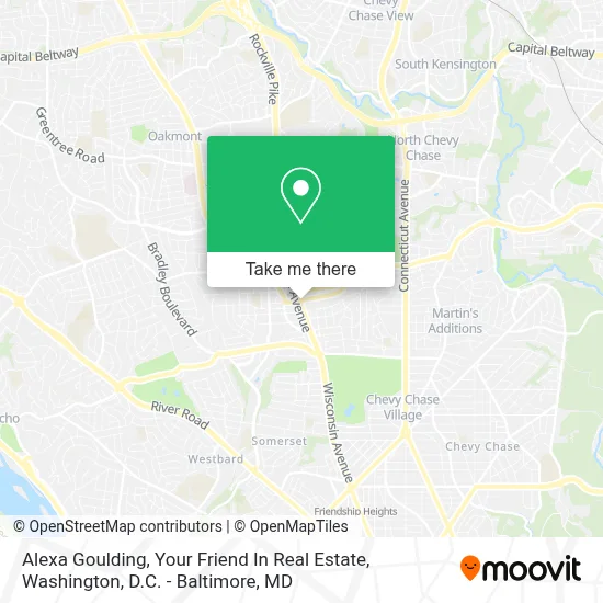 Alexa Goulding, Your Friend In Real Estate map