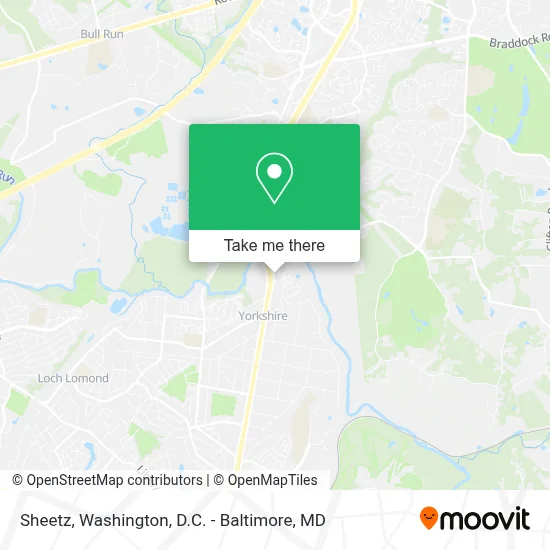 Sheetz map