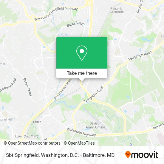 Sbt Springfield map