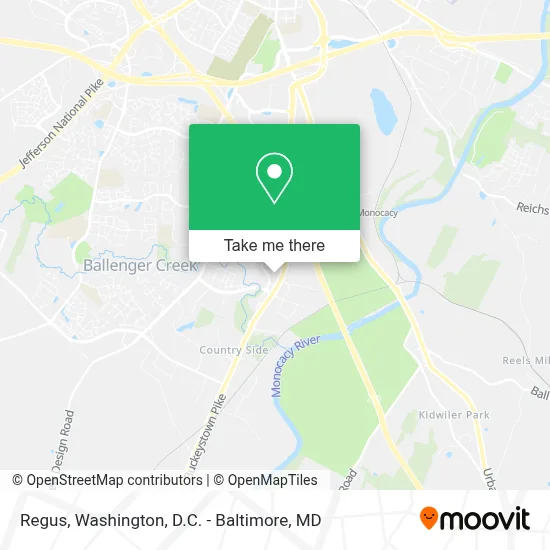 Regus map