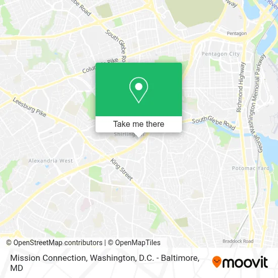Mission Connection map