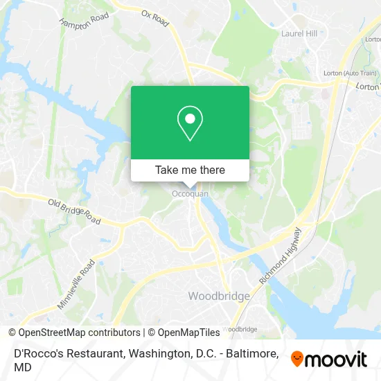 D'Rocco's Restaurant map