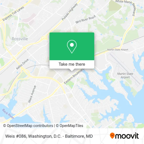 Weis #086 map