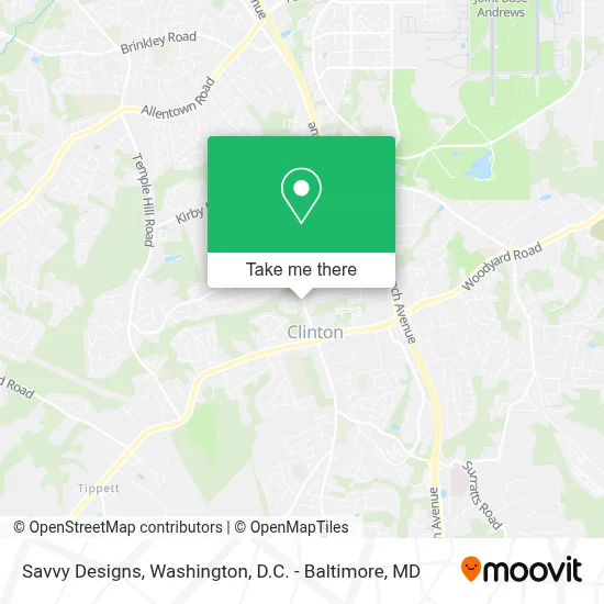 Savvy Designs map