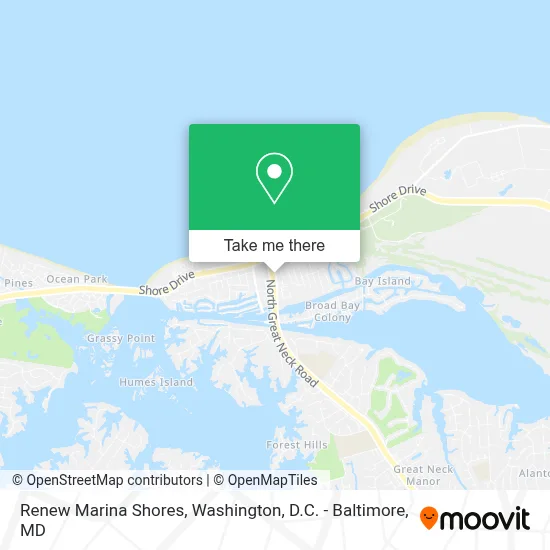 Renew Marina Shores map