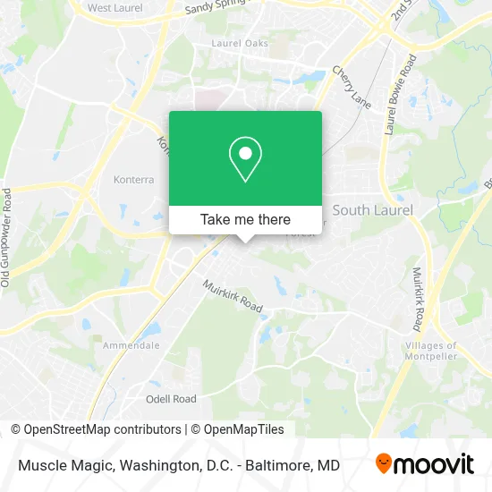 Muscle Magic map
