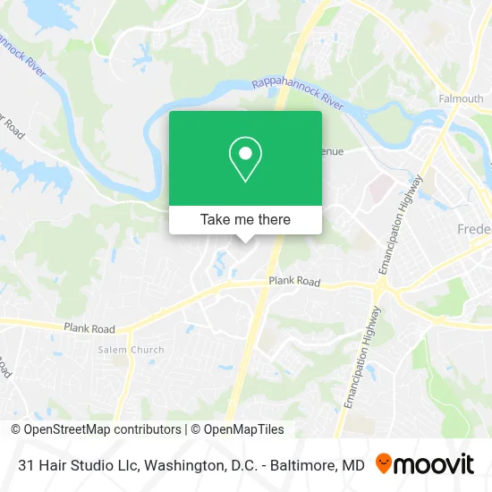 31 Hair Studio Llc map