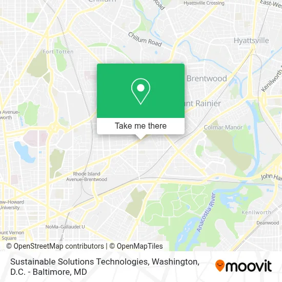Sustainable Solutions Technologies map