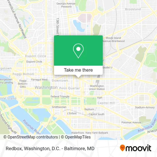 Redbox map
