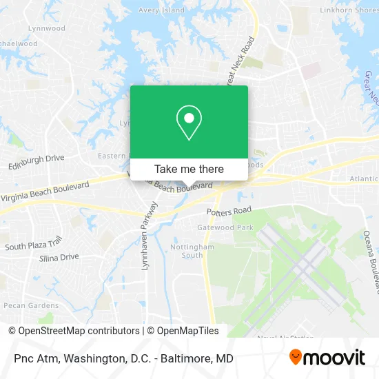 Pnc Atm map