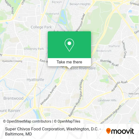 Super Chivos Food Corporation map