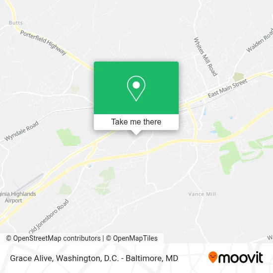 Grace Alive map