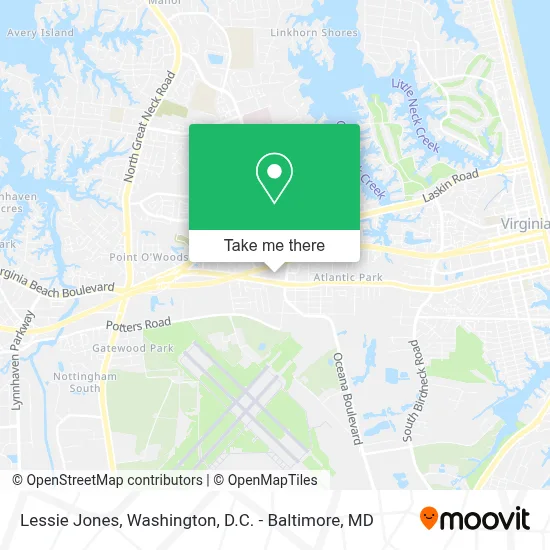 Lessie Jones map