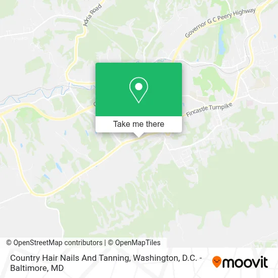 Country Hair Nails And Tanning map