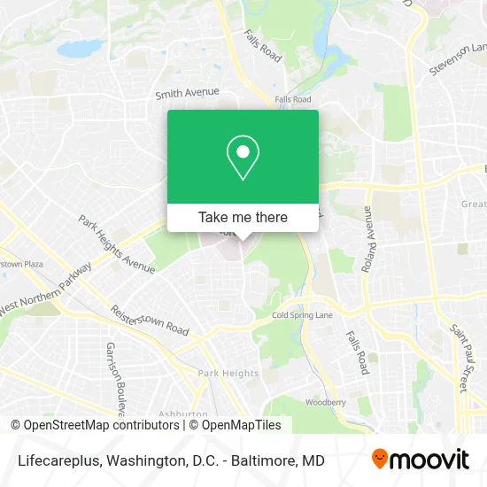 Lifecareplus map