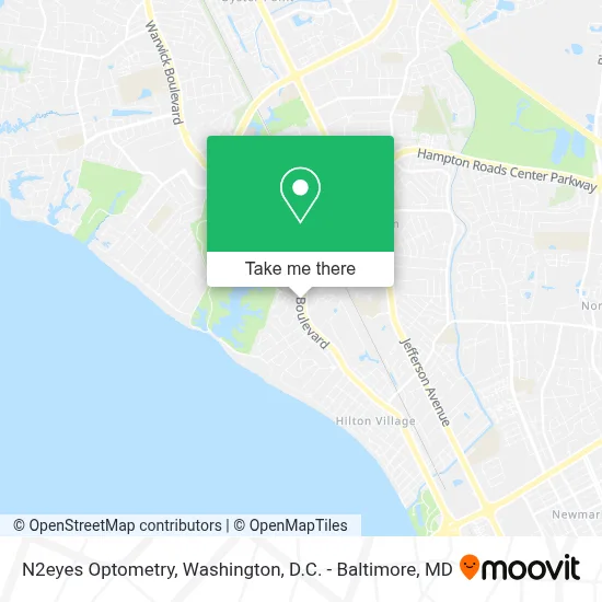 N2eyes Optometry map
