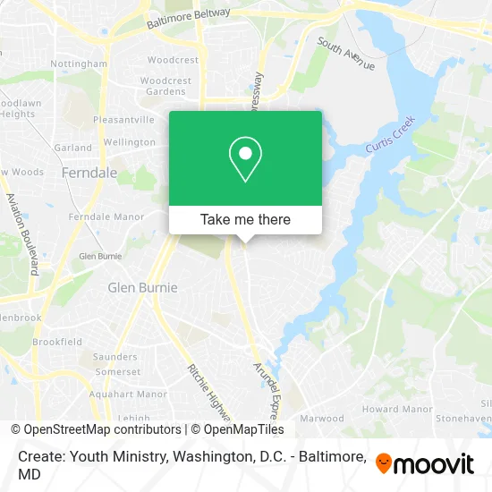 Create: Youth Ministry map