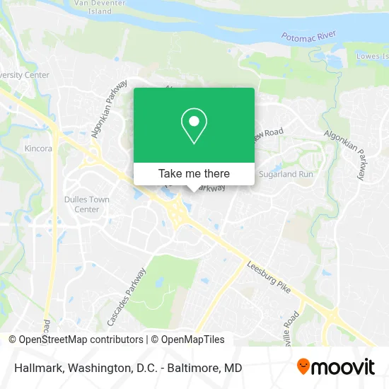 Hallmark map