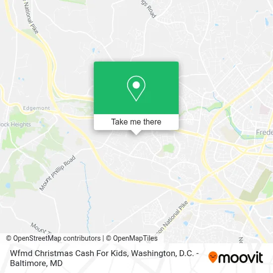 Wfmd Christmas Cash For Kids map