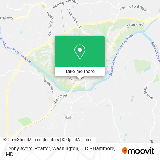 Jenny Ayers, Realtor map
