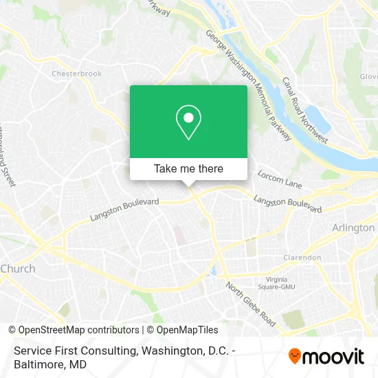 Service First Consulting map