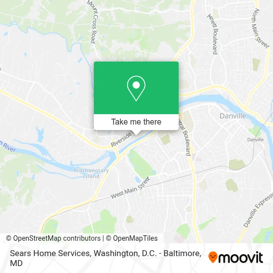 Sears Home Services map