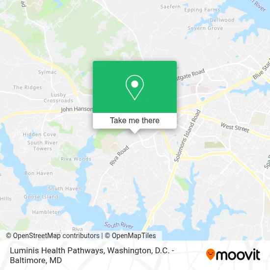 Luminis Health Pathways map