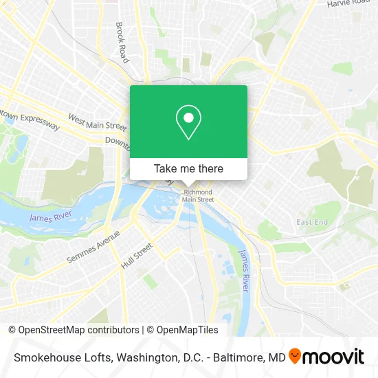 Smokehouse Lofts map