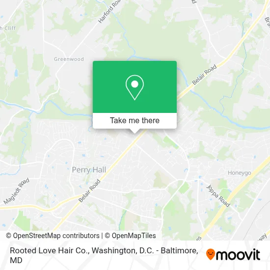 Rooted Love Hair Co. map